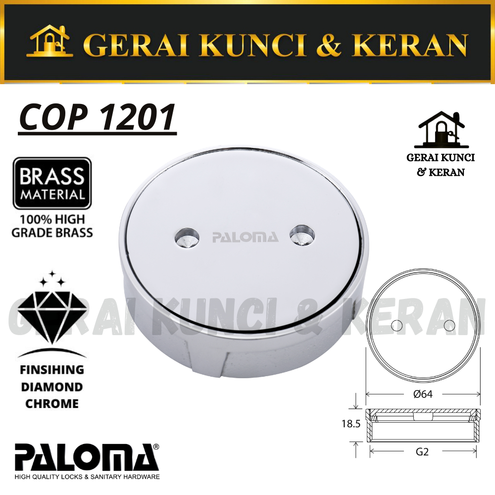 Jual PALOMA COP Clean Out Floor Strainer 