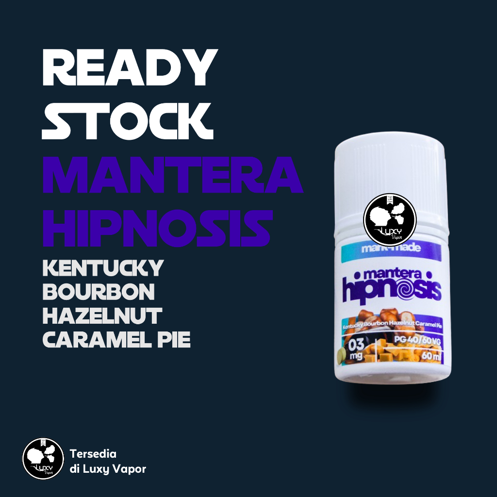 Jual Mantera Hipnosis Kentucky Bourbon Hazelnut Caramel Pie Liquid ...