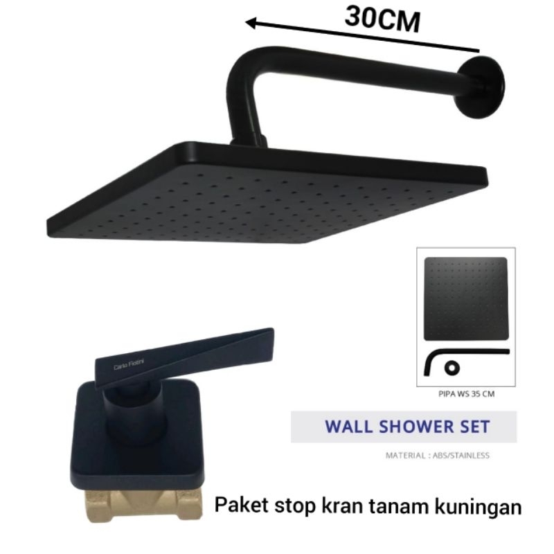 Jual PAKET SHOWER TANAM KUNINGAN/WALLSHOWER TANAM SET KRAN TANAM ...