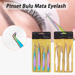 Jual Pcs Set Pinset Bulu Mata Eyelash Stainless Steel Sambung Bulu