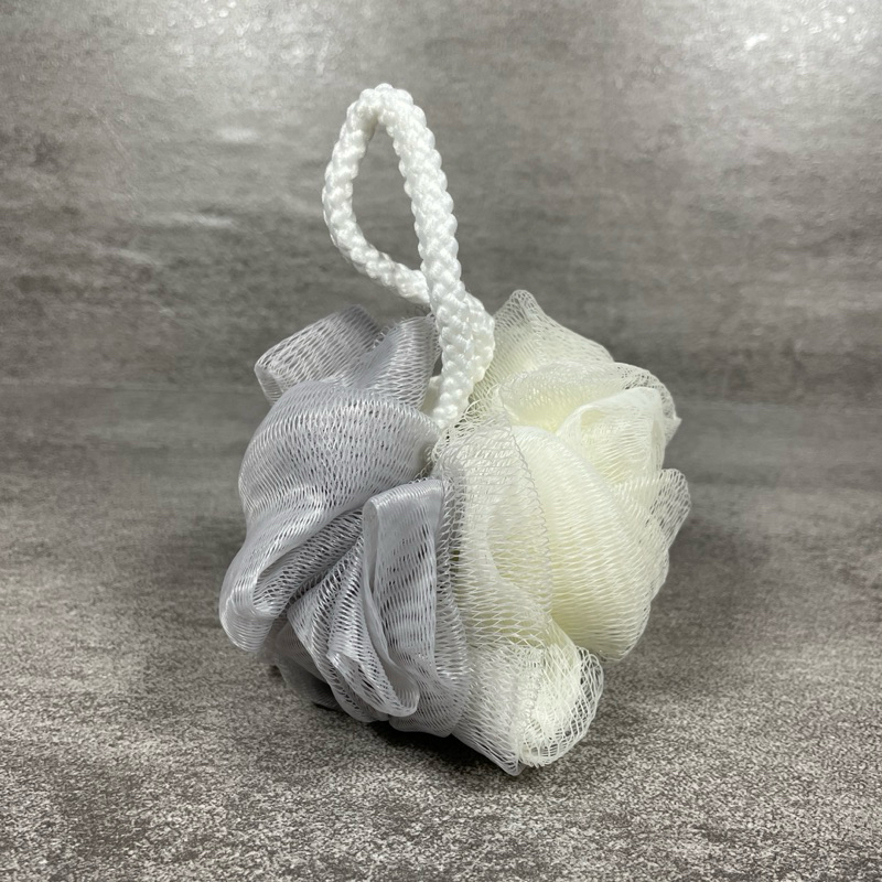 Jual Shower sponge aesthetic (isi 2pcs) pons mandi sponge puff spons ...