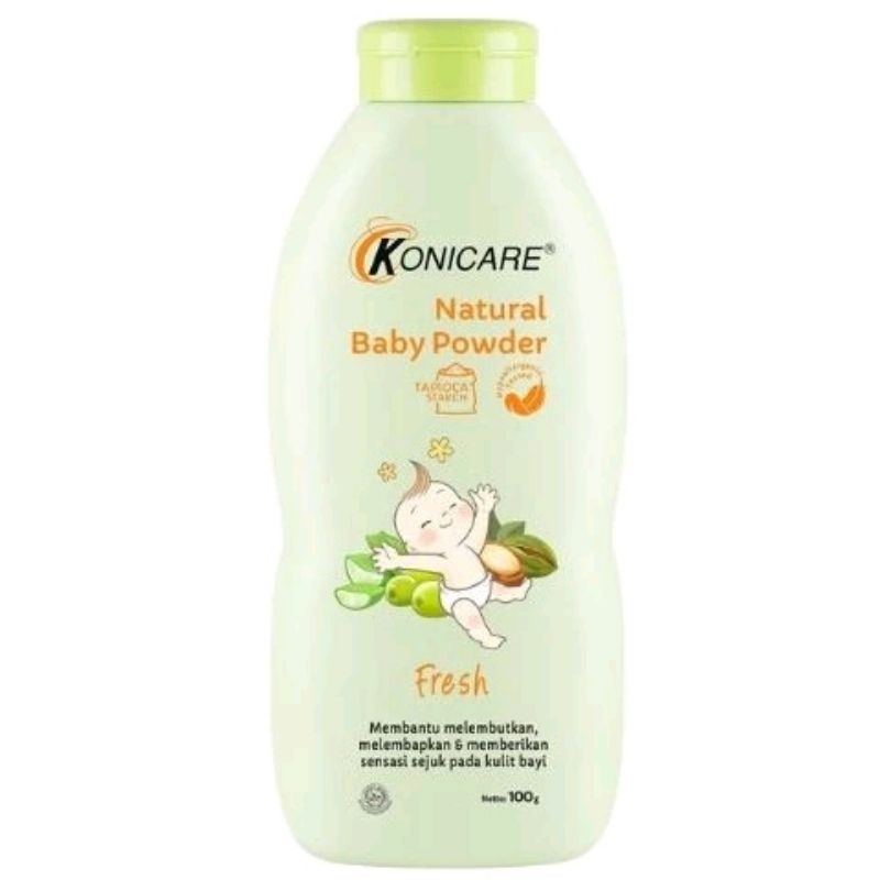 Jual Konicare Natural Baby Powder Fresh dan Powdery 100g / 200g ...