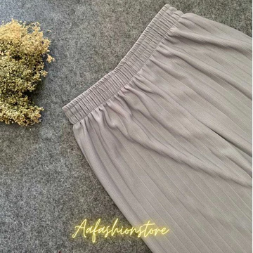 Aafshn Celana Kulot Knit Hornet Premium Highwaist Jumbo