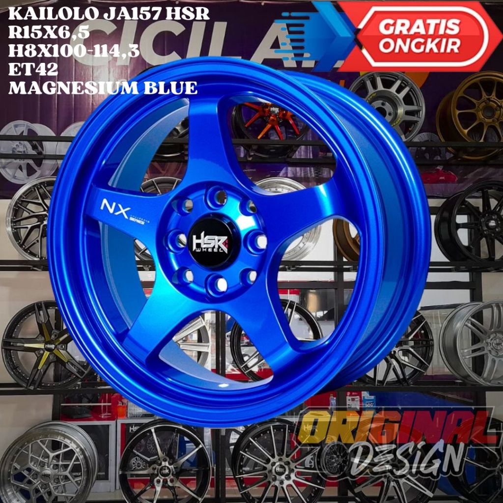 Jual Velg Mobil Ring 15 HSR KAILOLO R15 UNTUK AVANZA , XENIA , VIOS ...