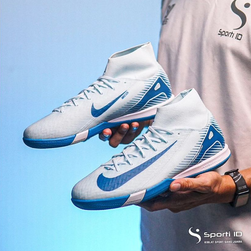 Jual Sepatu Futsal Nike Zoom Superfly 10 Academy IC Glacier Blue