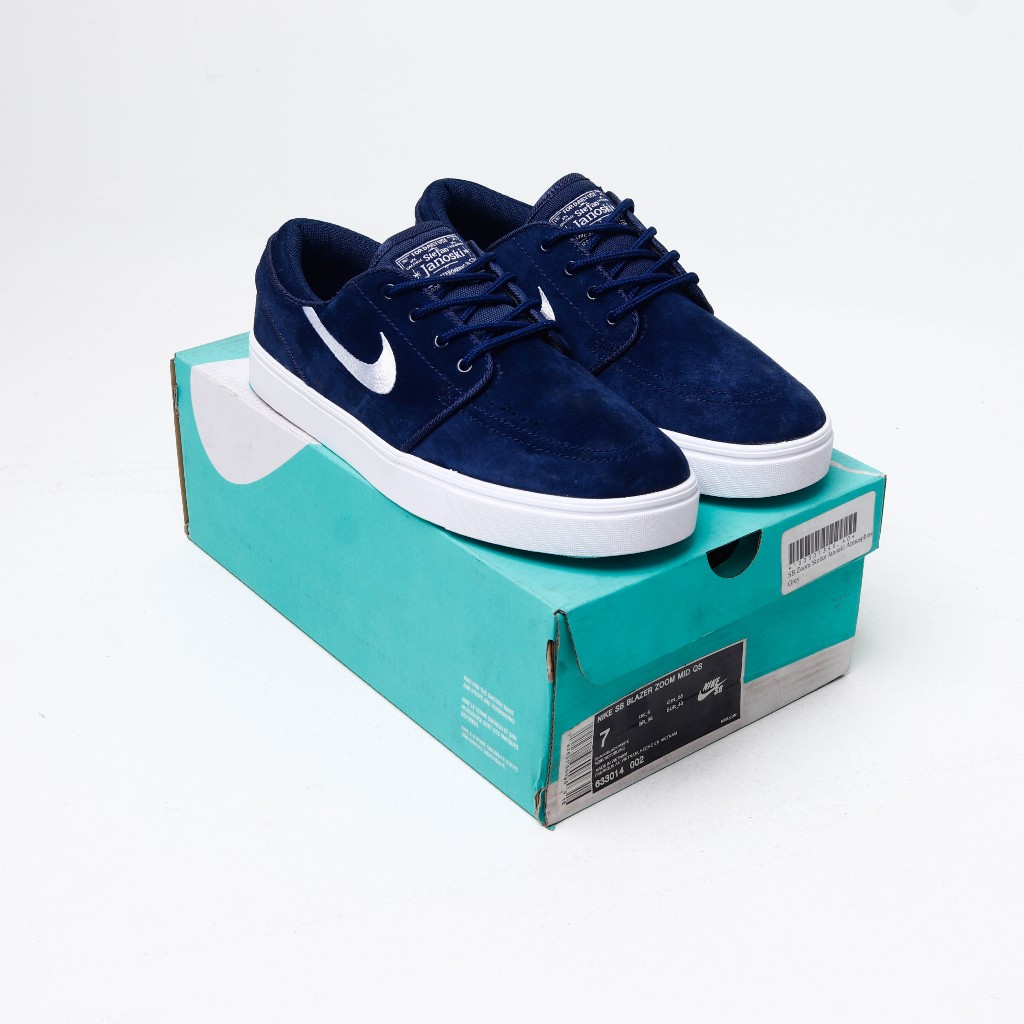 Jual SLPRDS Sepatu Nike SB Zoom Stefan Janoski Navy Shopee Indonesia