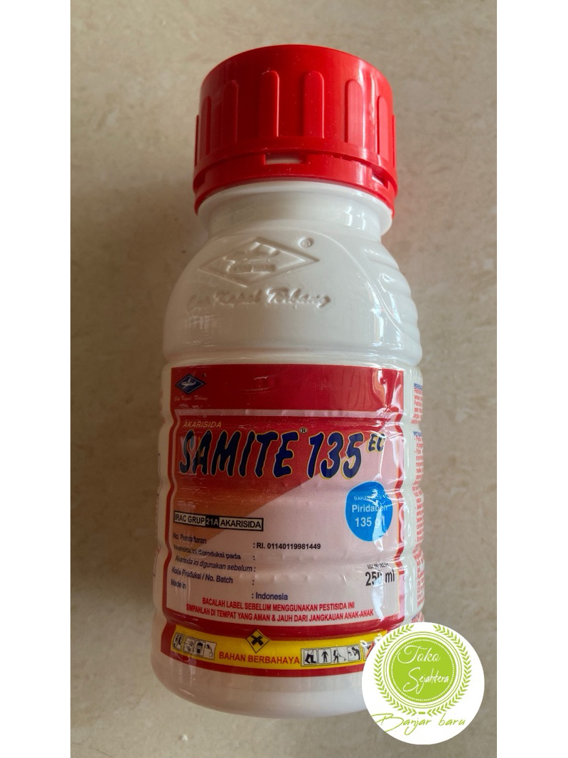 Jual INSEKTISIDA SAMITE 135EC 250ML INSEKTISIDA AKARISIDA MENGENDALIKAN ...