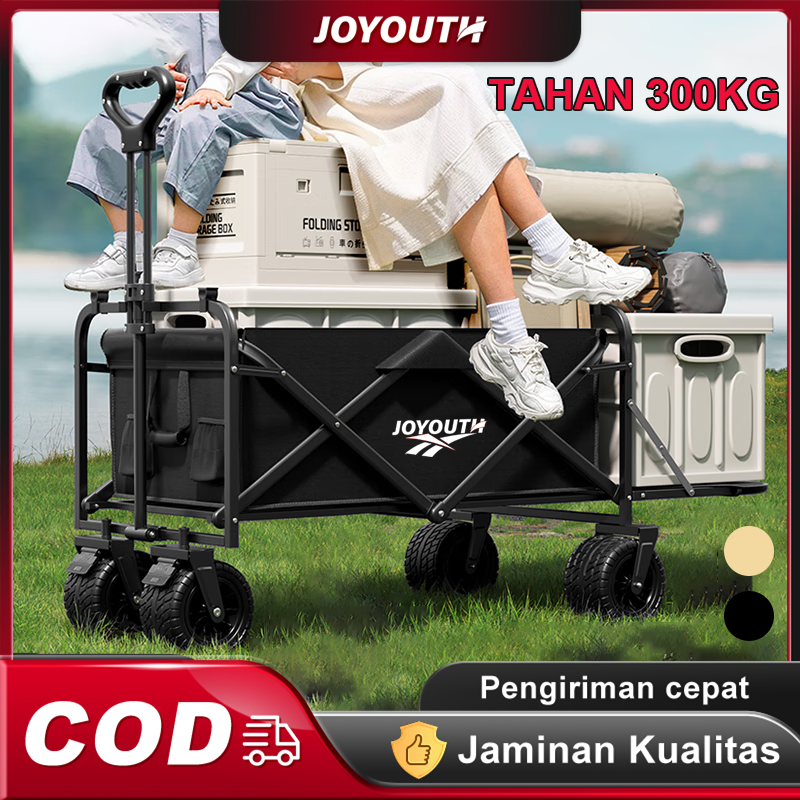 Jual JOY Troli Barang Outdoor Trolley Camp Wagon Keranjang Belanja