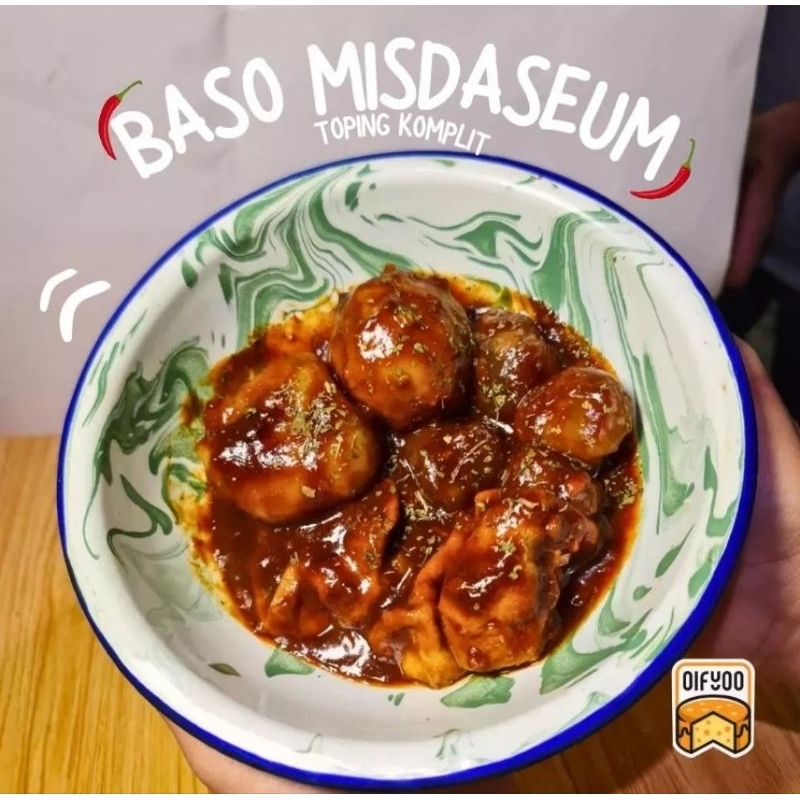 Jual DA Oifyoo Baso Misdaseum Bumbu Spesial Mudah Masak | Shopee Indonesia