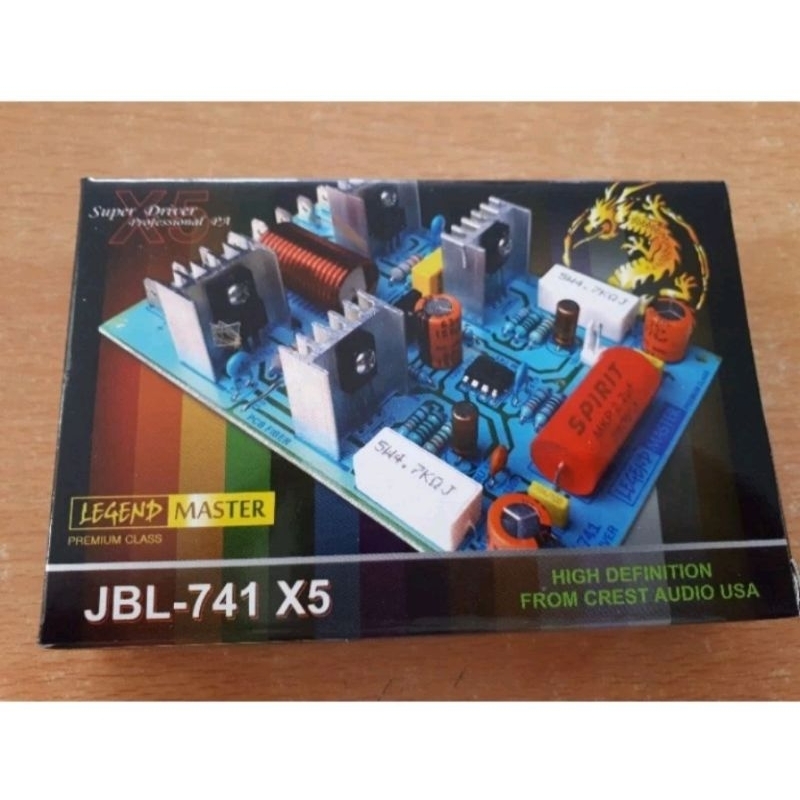 Jual JBL-741 X5 KIT SUPER DRIVER POWER AMPLIFIER HIGH DEFINITION FROM