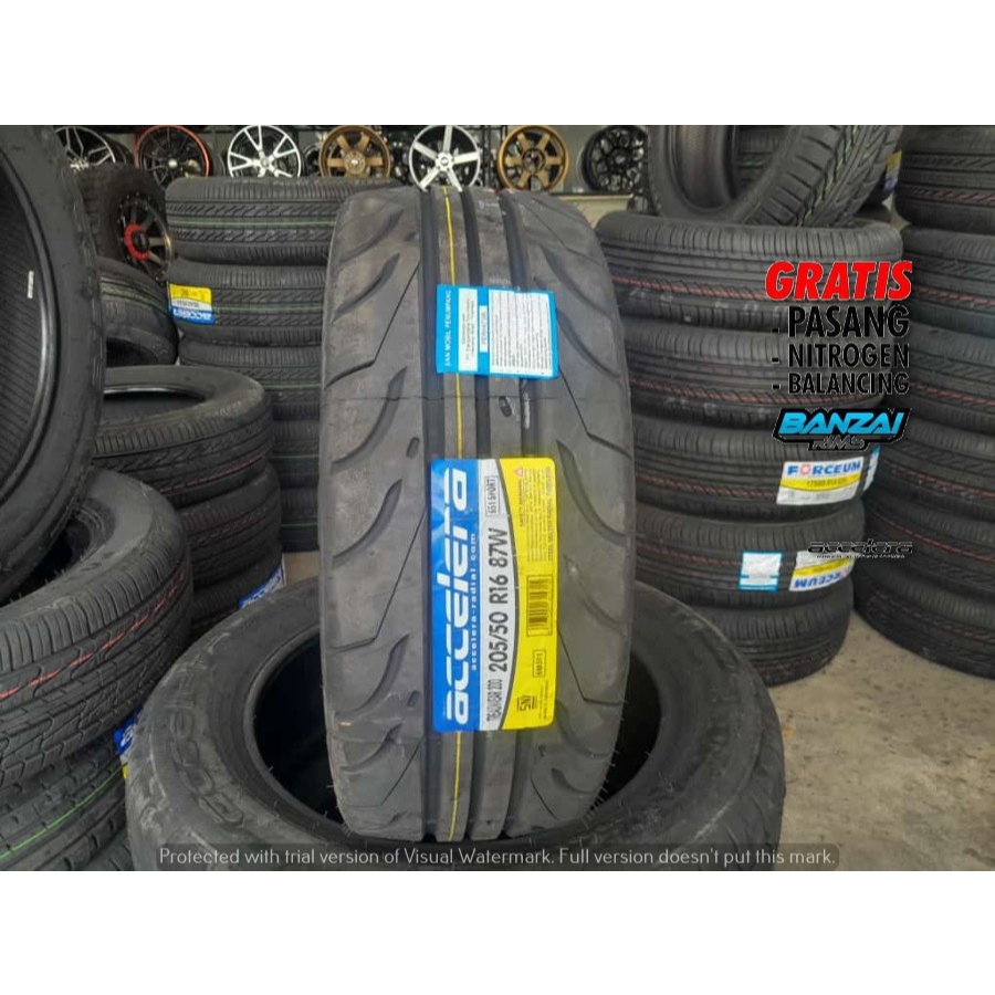 Jual Ban Mobil Racing Ring 16 Ukuran 205 50 R16 Merek Accelera 651 ...