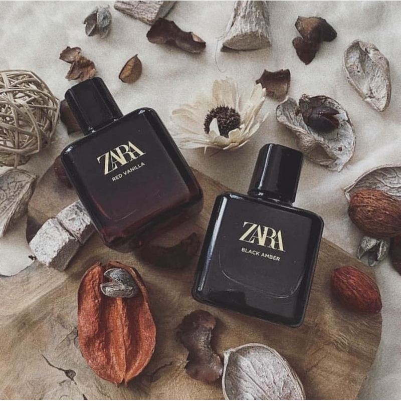 Parfum Original Zara Black Amber Zara Red Vanilla 100m