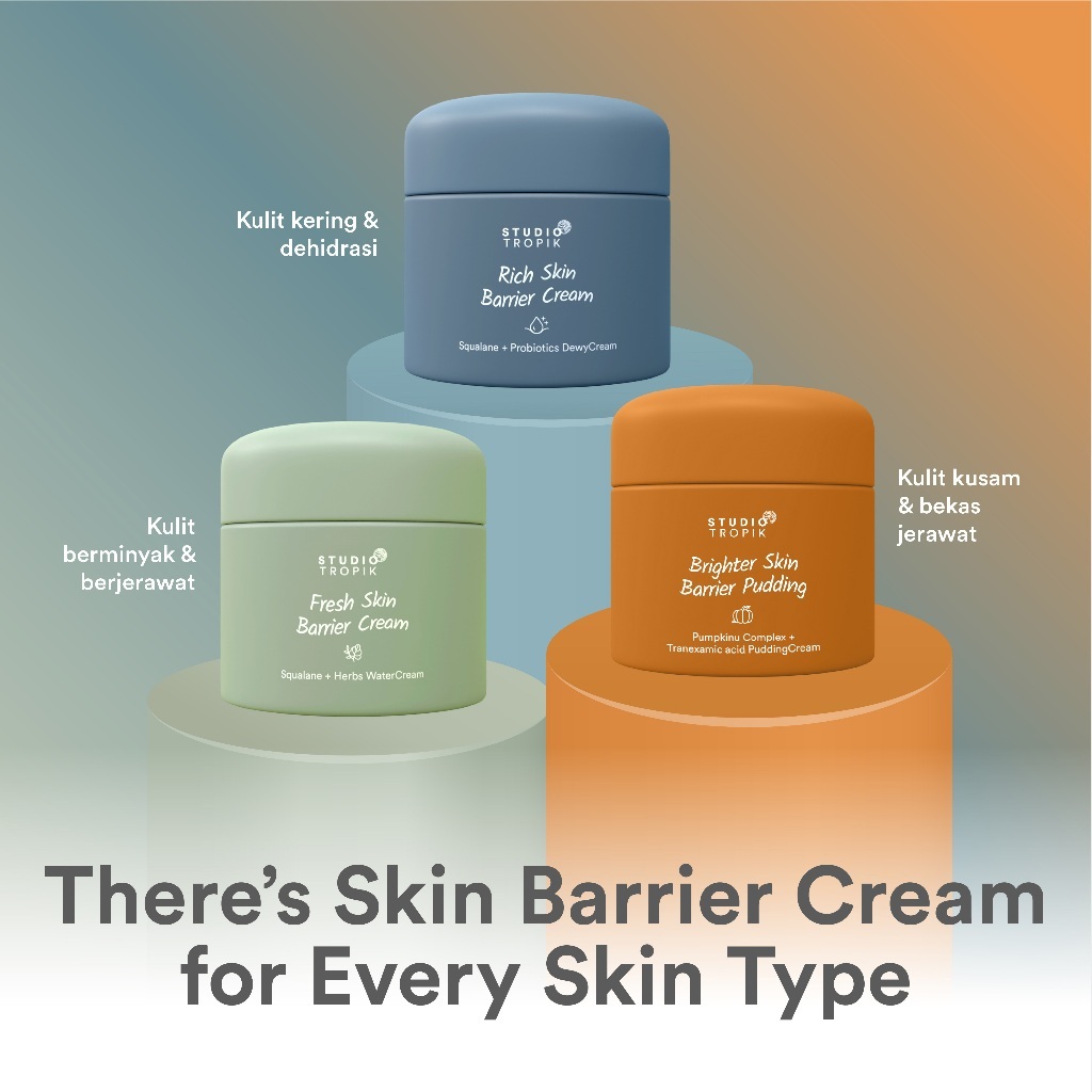 Jual Studio Tropik Moisturizer Brighter Skin Barrier Pudding Rich ...