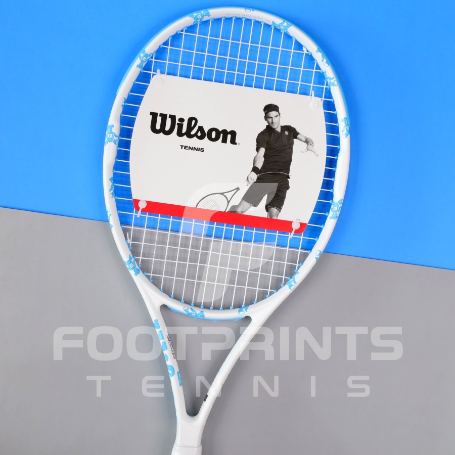Jual Raket Tenis Wilson Elite Comp 103 Bear Blue Tennis Racket Original ...