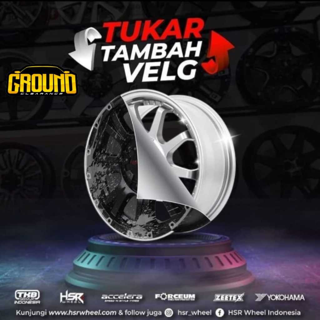 Jual VELG MOBIL R15 TYPE RALLY COCOK BUAT ERTIGA, XPANDER, INNOVA, NEW ...
