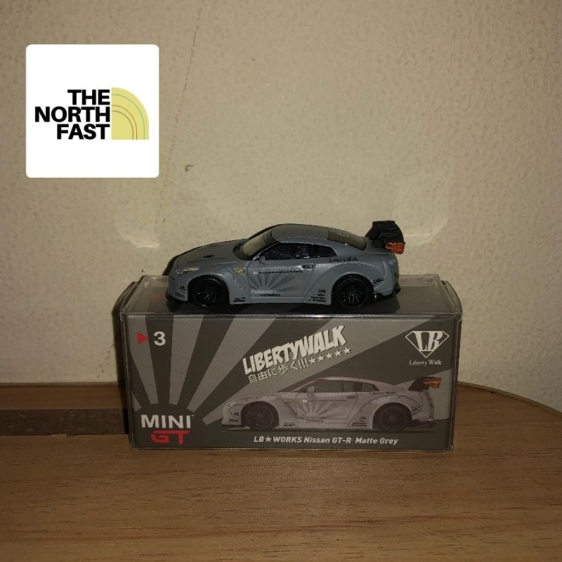 限定 MINI GT Liberty Walk GT-R Matte Grey NEW MINI GT Liberty Walk GTR Matt White Release
