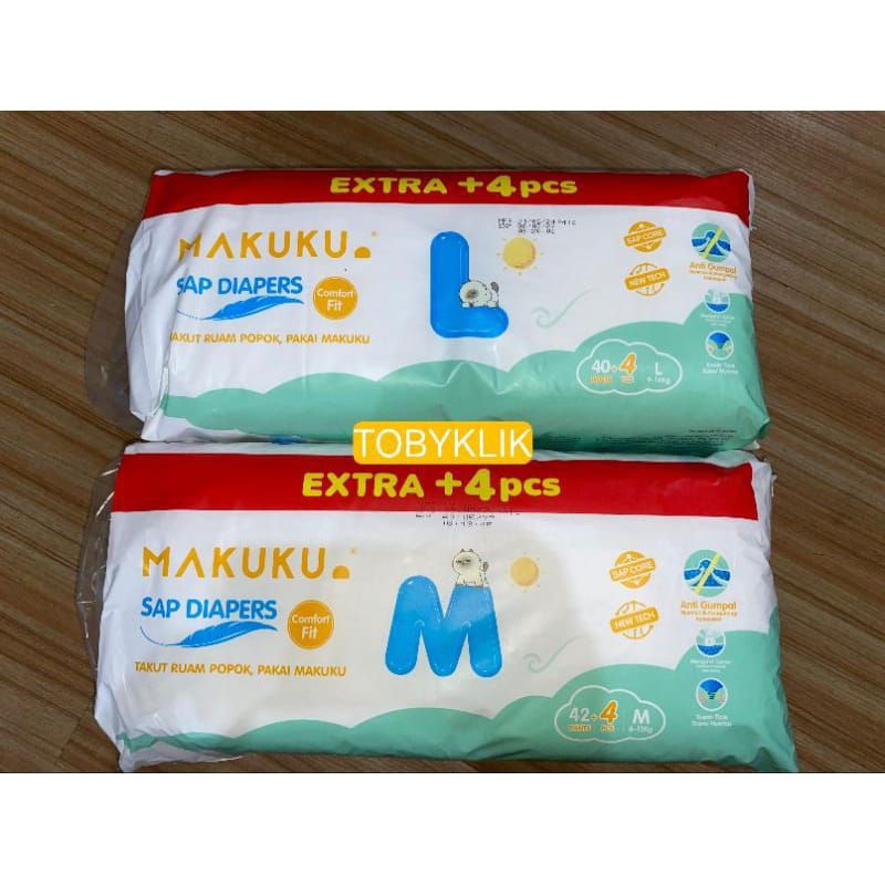 Jual !! PAKET ISI 3PACK !! Makuku Comfort Fit Jumbo Pants M42+4 / L40+4 ...