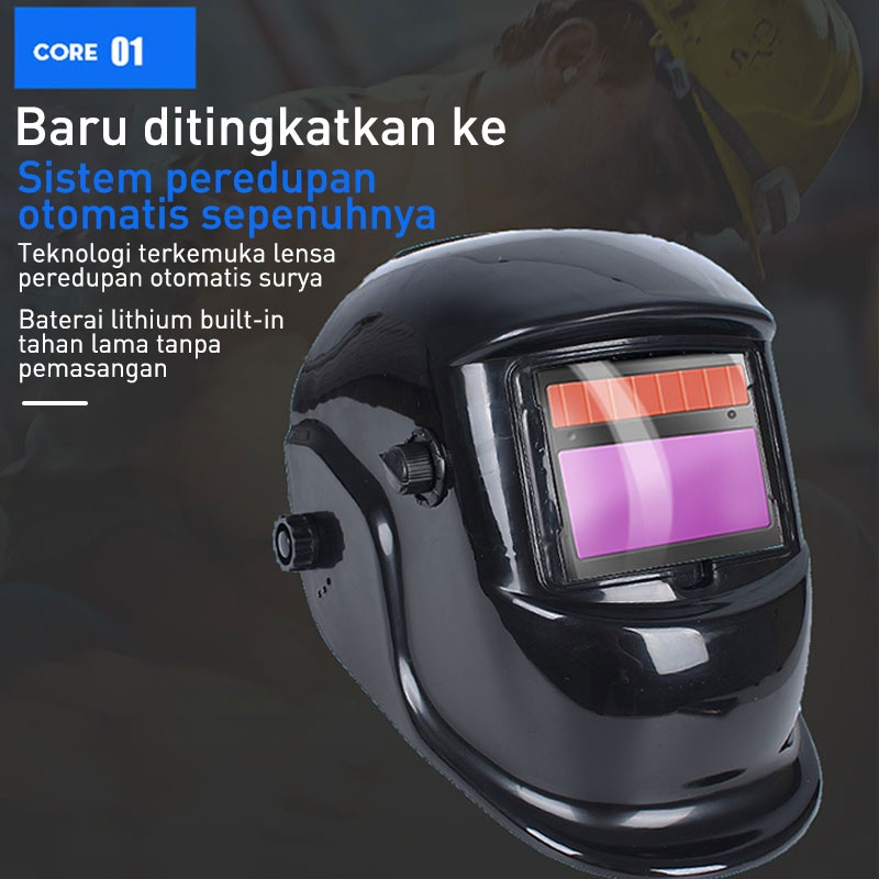 Jual Deko Helm Las auto darkening welding helmet Helm las otomatis auto ...