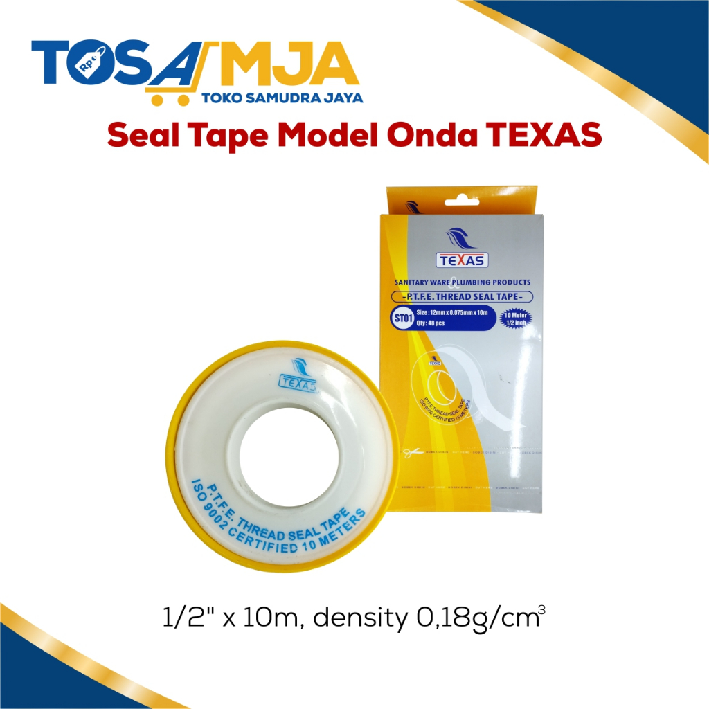 Jual Seal Tape Model Onda TEXAS | Shopee Indonesia