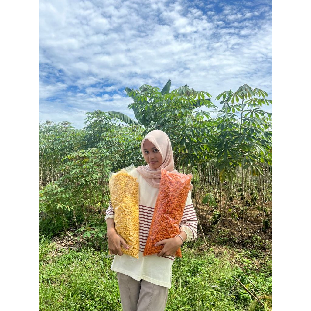 Jual COD 1 KG KEMASAN BALL KRUPUK TONGKOL BANTAL SEGEDE GULING JAMINAN ...