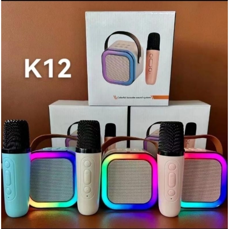 Jual SPEAKER MICROPHONE KARAOKE SET BLUETOOTH PORTABLE FULL BASS ...
