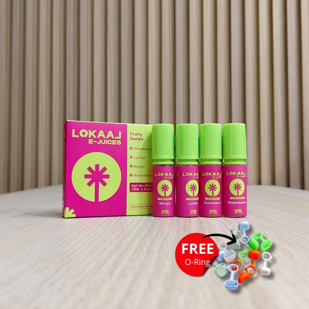 Jual LOKAAL Liquid 15ml 30mg I Liquid Enak Murah I Liquid Rasa Buah 