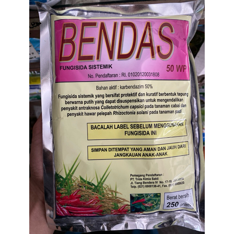 Jual fungisida sistemik bendas 50WP 250gr | Shopee Indonesia
