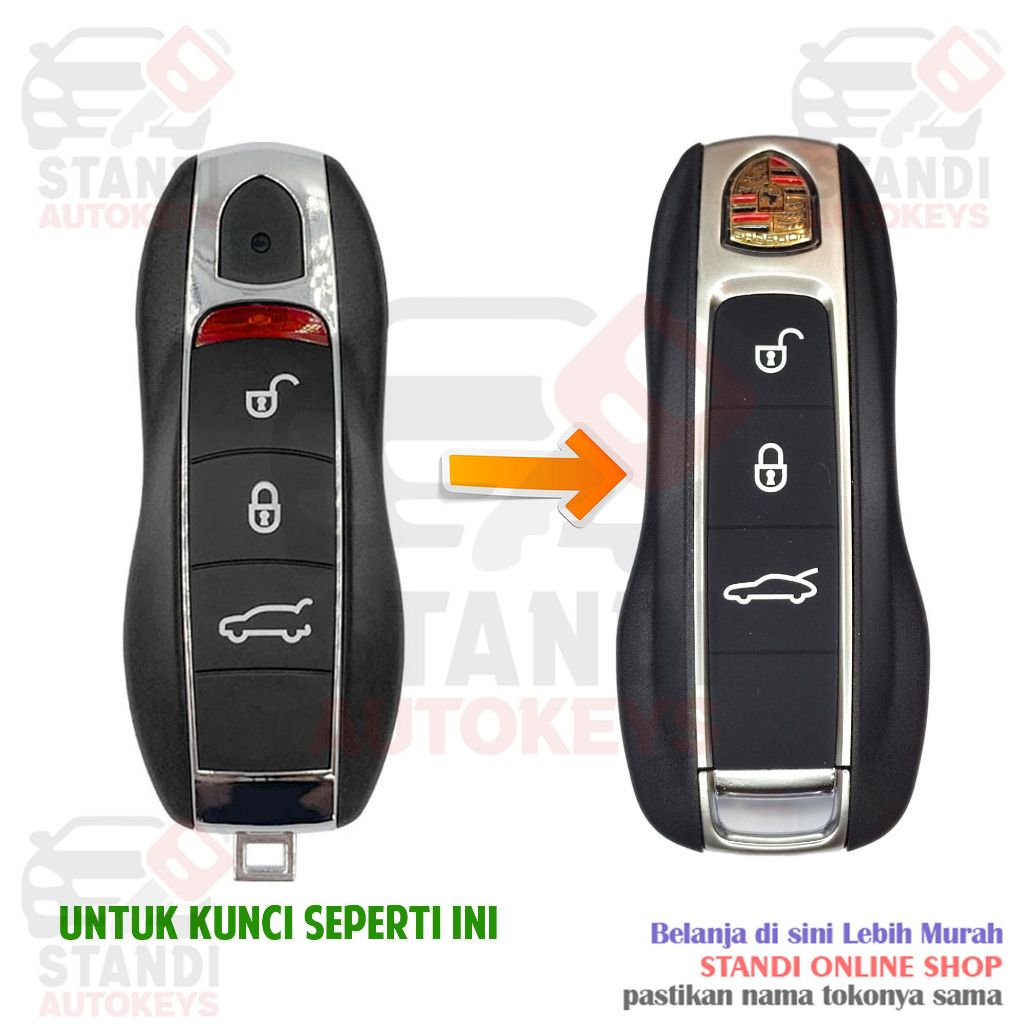 Jual Cassing Remote Key Shell Kunci Smartkey Keyless Rumah Kunci ...