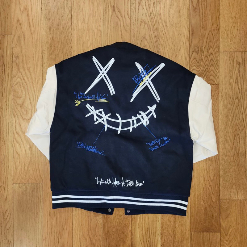 Jual RIC Ricky Is Clown Varsity Jacket Classic Black Original ( 100% ...