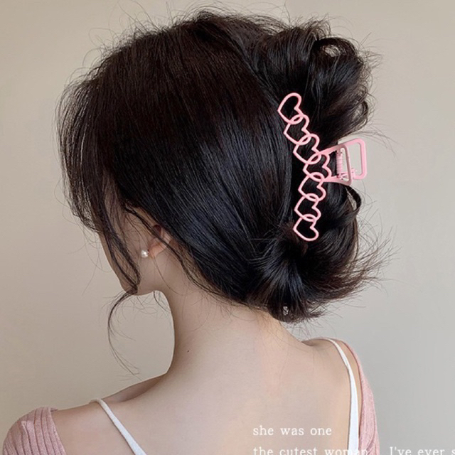 Jual Bubblegum Hearts 13cm Jedai Jepitan Rambut Jumbo Korea / Hair Claw ...