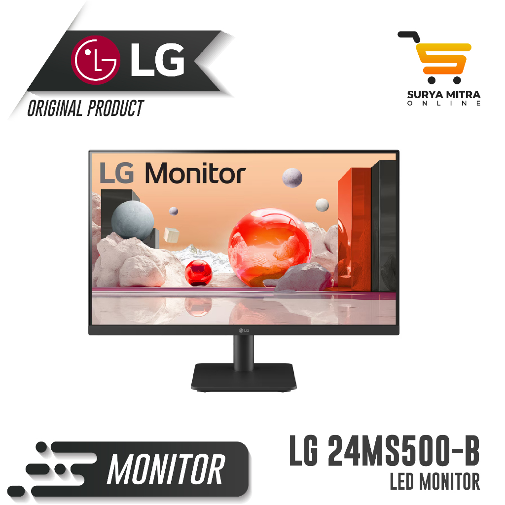 Jual Monitor LG 24MS500-B 24