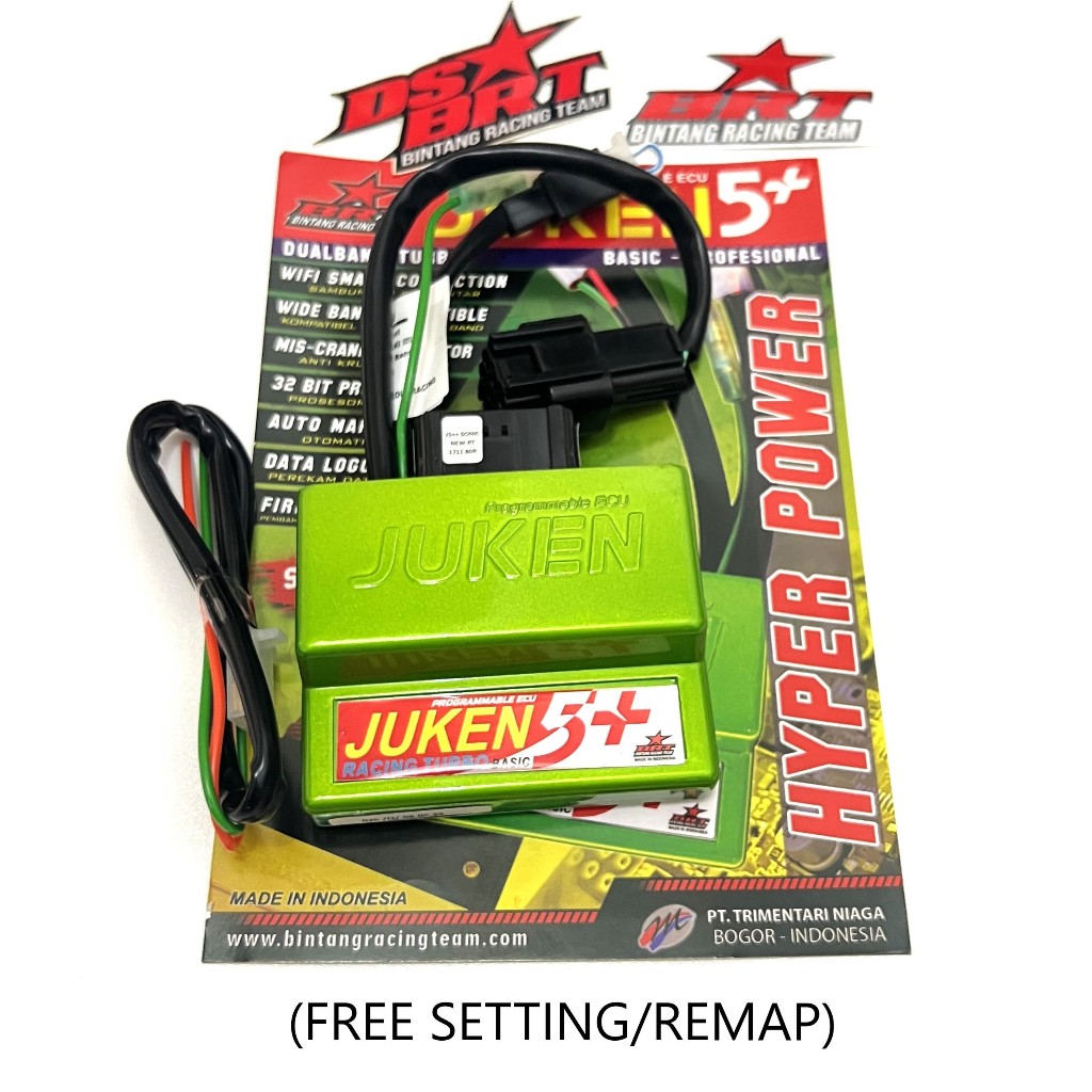 Jual ECU JUKEN BRT 5++ PLUS FREE SETTING REMAP SONIC 150 CB150R CBR150R ...