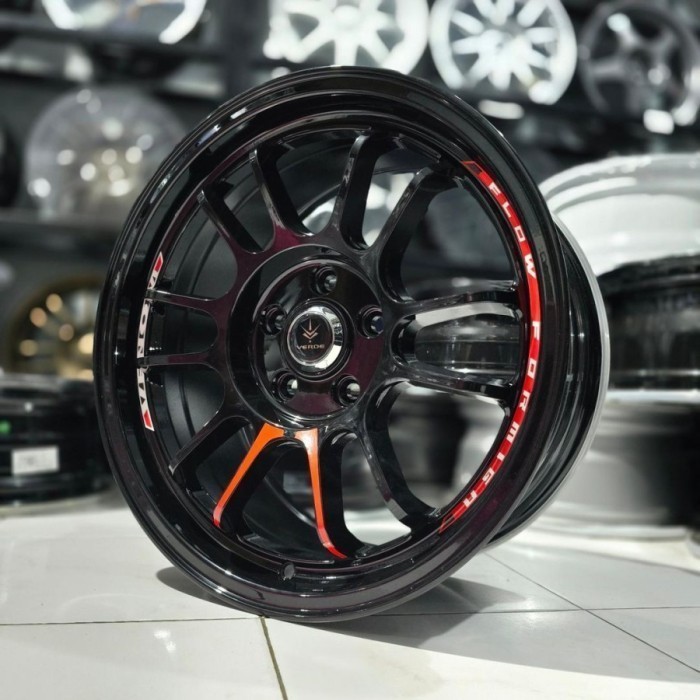 Jual velg racing VENOM FLOW FORM R17 velg ring 17 rush xpander terios ...