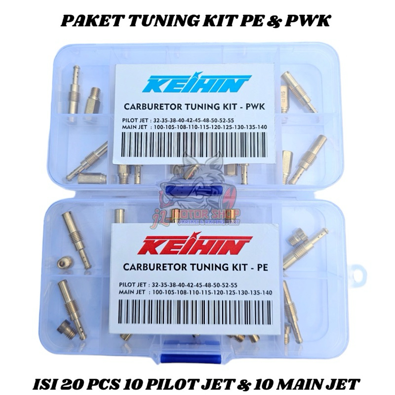 Jual Spuyer Kit 20psc Free Kotak Repair Spuyer Karbu Pe Pwk Pilot Jet Main Jet Set Keihin Pe