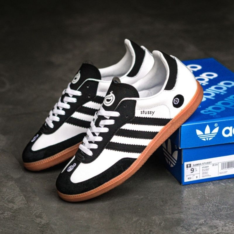 adidas gazelle silver green womens Custom Adidas Samba x Stussy Dice – JWCKICKS