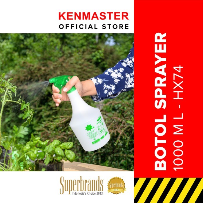 Jual BOTOL SPRAY 1000 ML KENMASTER // BOTOL SEMPROT TANAMAN 1 LITER ...