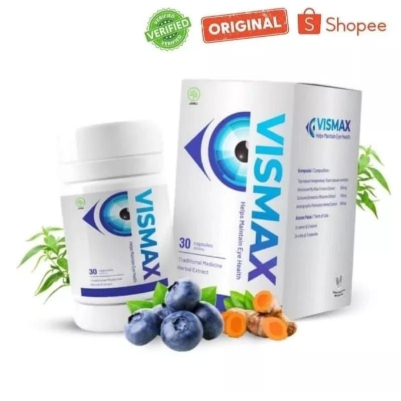 Jual Vismax Asli Herbal Original Obat Mata Minus Plus Katarak Ampuh ...