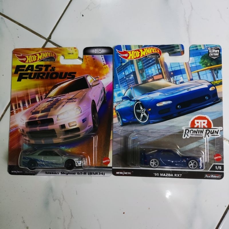 Jual Paket 2 hotwheels R34 dan RX-7 | Shopee Indonesia