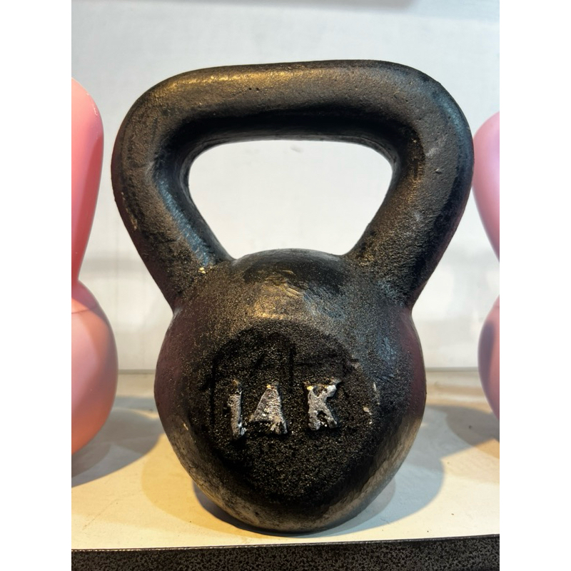 Jual kettlebell besi 14 kg kettle bel body weight training ketelbel ...