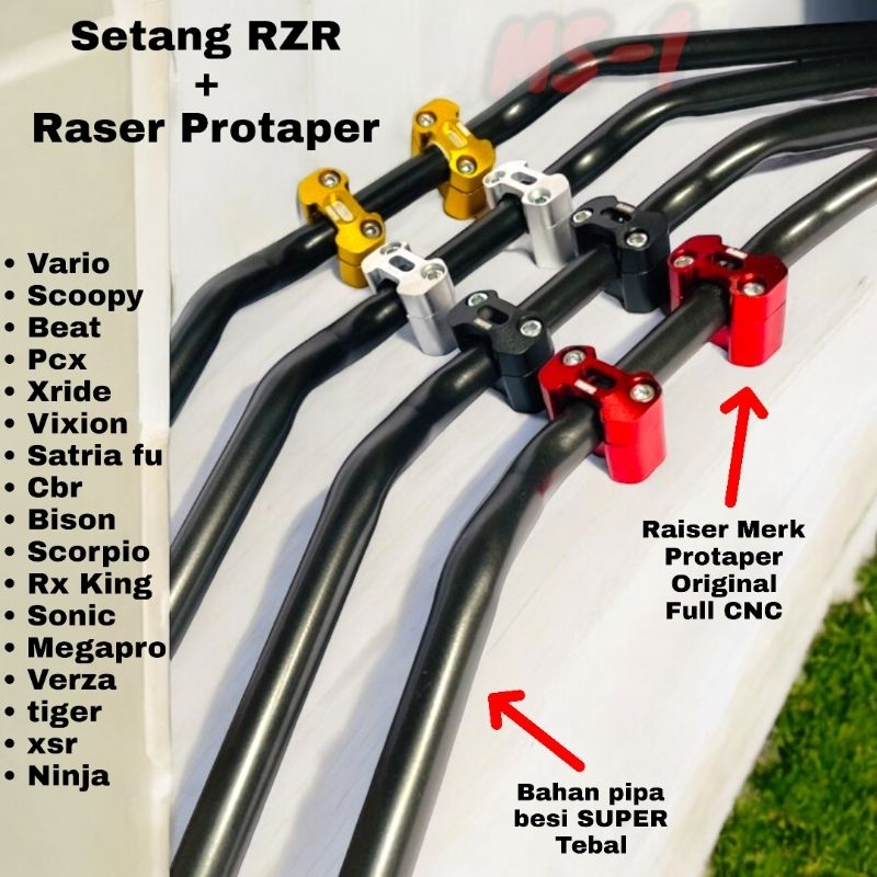 Jual Stang rzr protaper original universal Satria Fu Vixion Old New ...