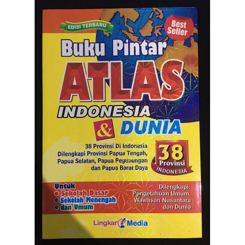 Jual ATLAS INDONESIA DAN DUNIA EDISI TEBARU 38 PROVINSI | Shopee Indonesia