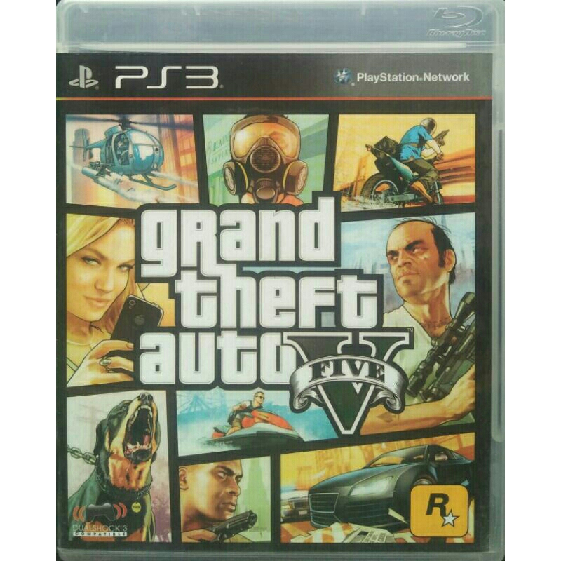 Jual Game PS3 Grand Theft Auto V Five