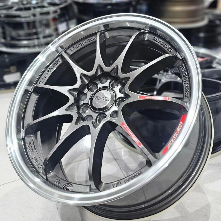 Jual velg racing 17 CE28 FLOW FORMING 5X100 R17 Avanza veloz Xenia ...