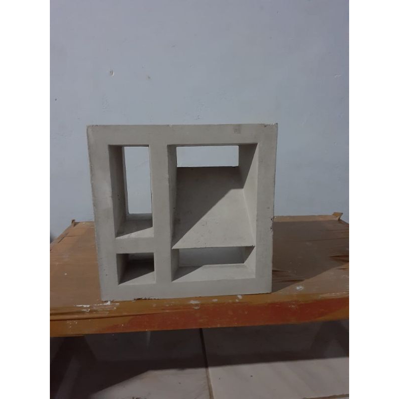Jual cetakan roster fiber/cetakan angin angin cor 2 muka ukuran 20x20 ...