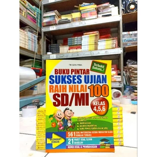 ( PROMO BUKU MURAH ORIGINAL ) BUKU PENDIDIKAN / BUKU PINTER SUKSES UJIAN RAIH NILAI 100 SD KELAS 4.5.6 / BEST SELLER / SOAL-SOAL / RAIH NILAI 100 / SD / MI / PAKET SOAL UJIAN / MATEMATIKA SD / MATA PELAJARAN /