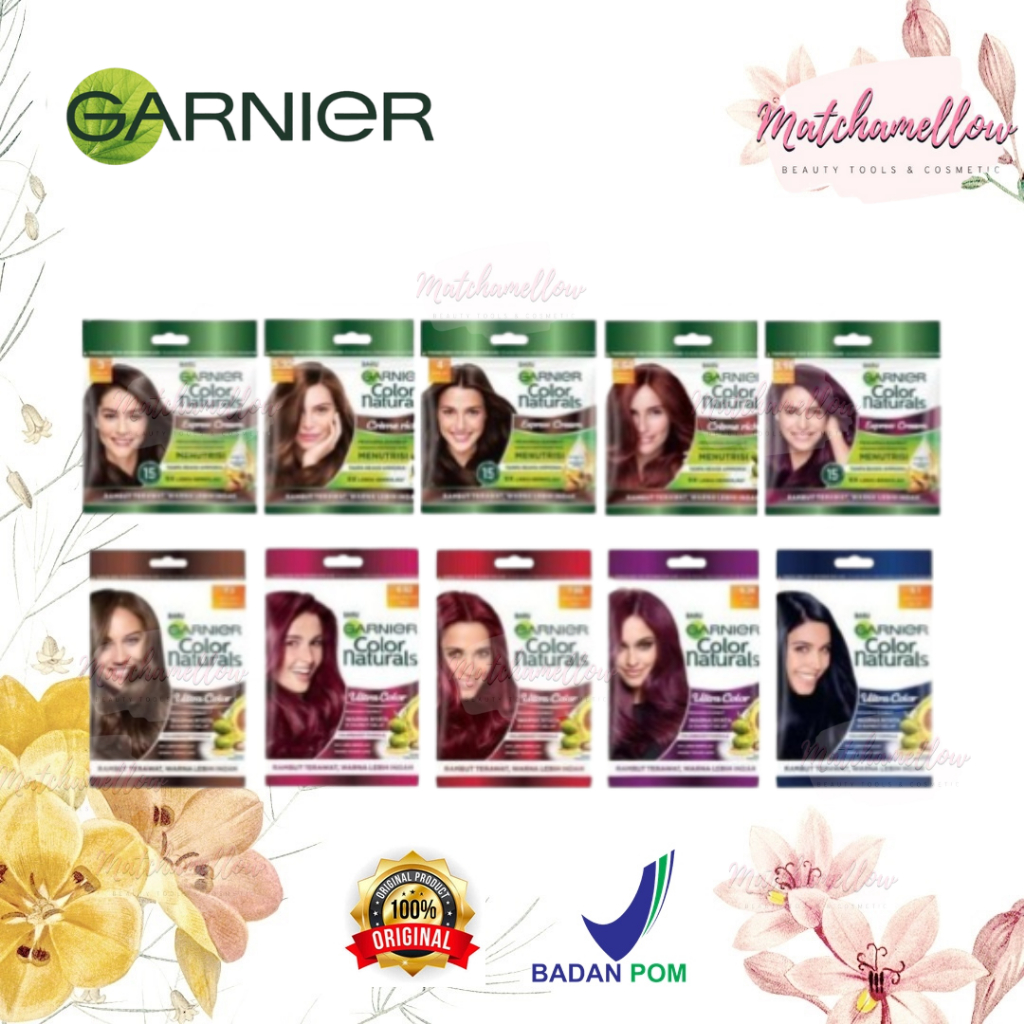 Jual MATCHA GARNIER COLOR NATURALS PEWARNA RAMBUT - CAT RAMBUT NATURAL ...