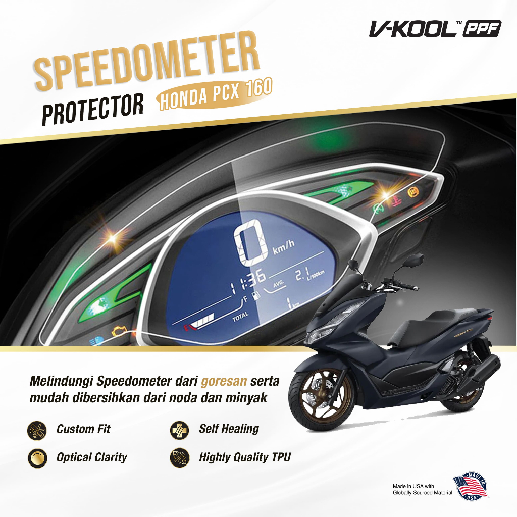 Jual V-KOOL PPF Speedometer Honda PCX Series | Shopee Indonesia