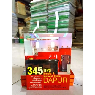 ( PROMO BUKU MURAH ORIGINAL ) BUKU DESAIN RUMAH / 345 TIPS MENATA & MERAWAT RUANG DAPUR / AGUSTIN ROZALENA / AGAH NUGRAHA MUHARAM / DESAIN RUANG DAPUR / DESAIN /