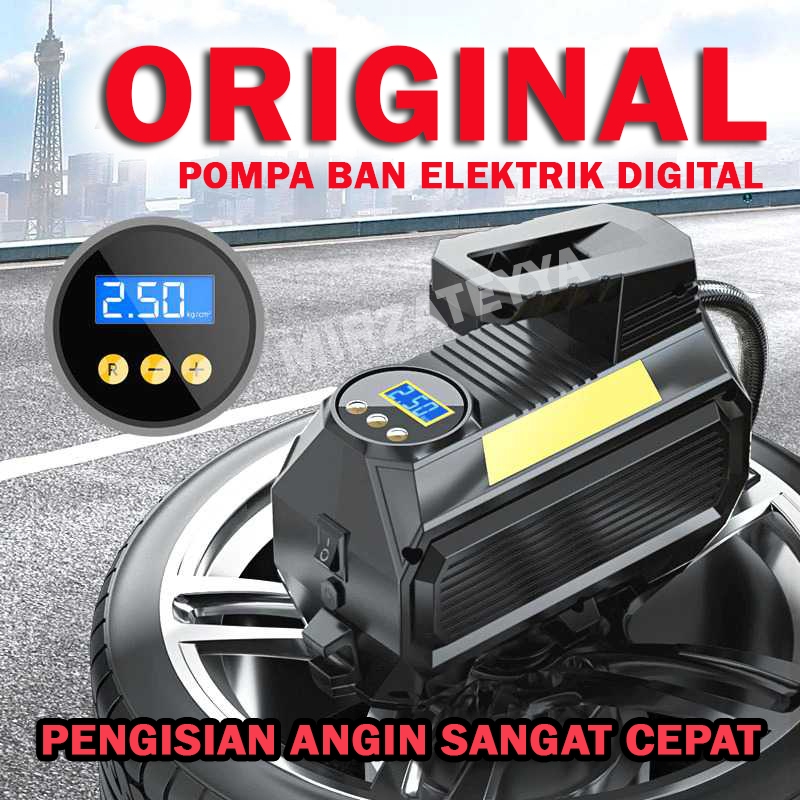 Jual kompa pompa ban mobil portable elektrik electric portable pompa ...