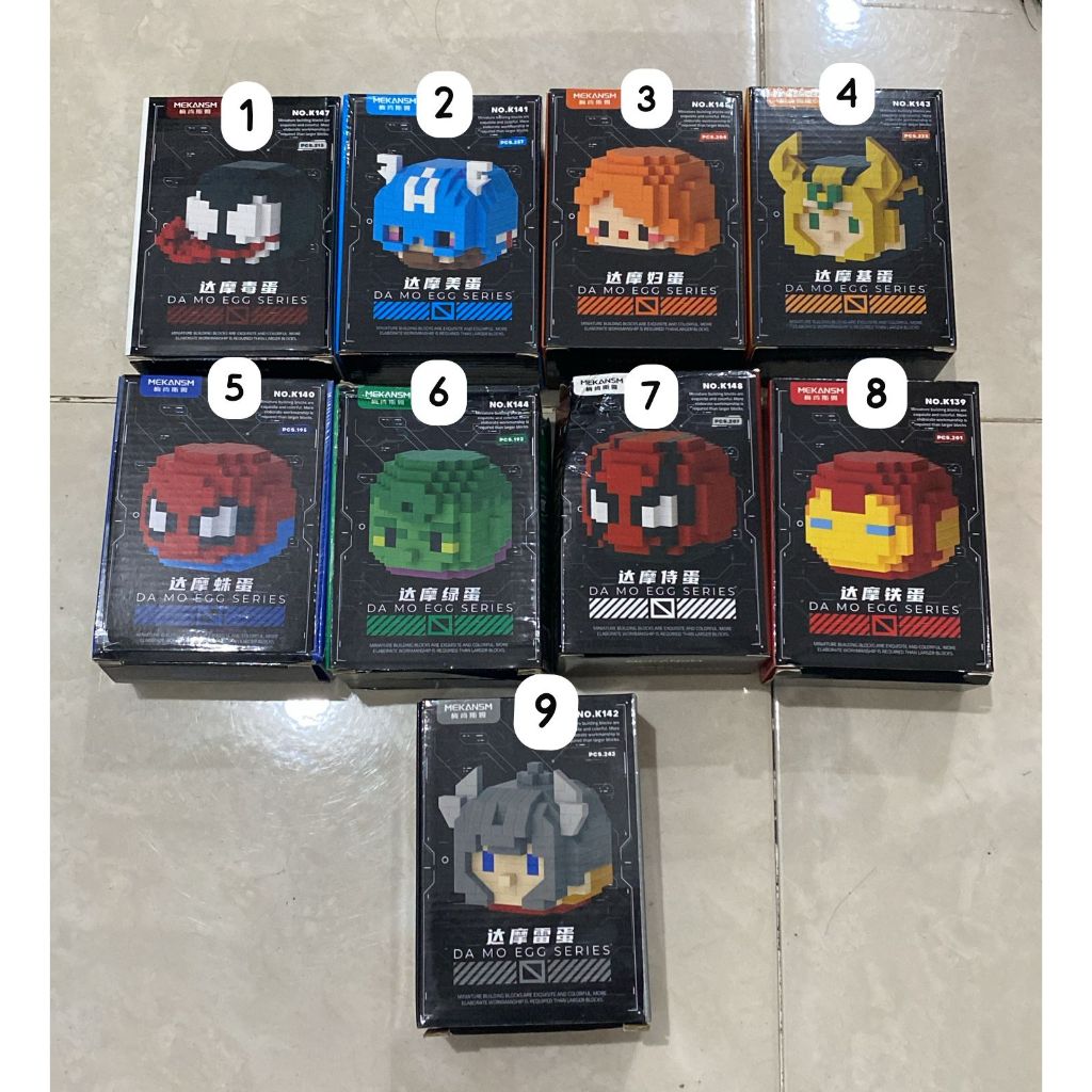 nanoblock avengers